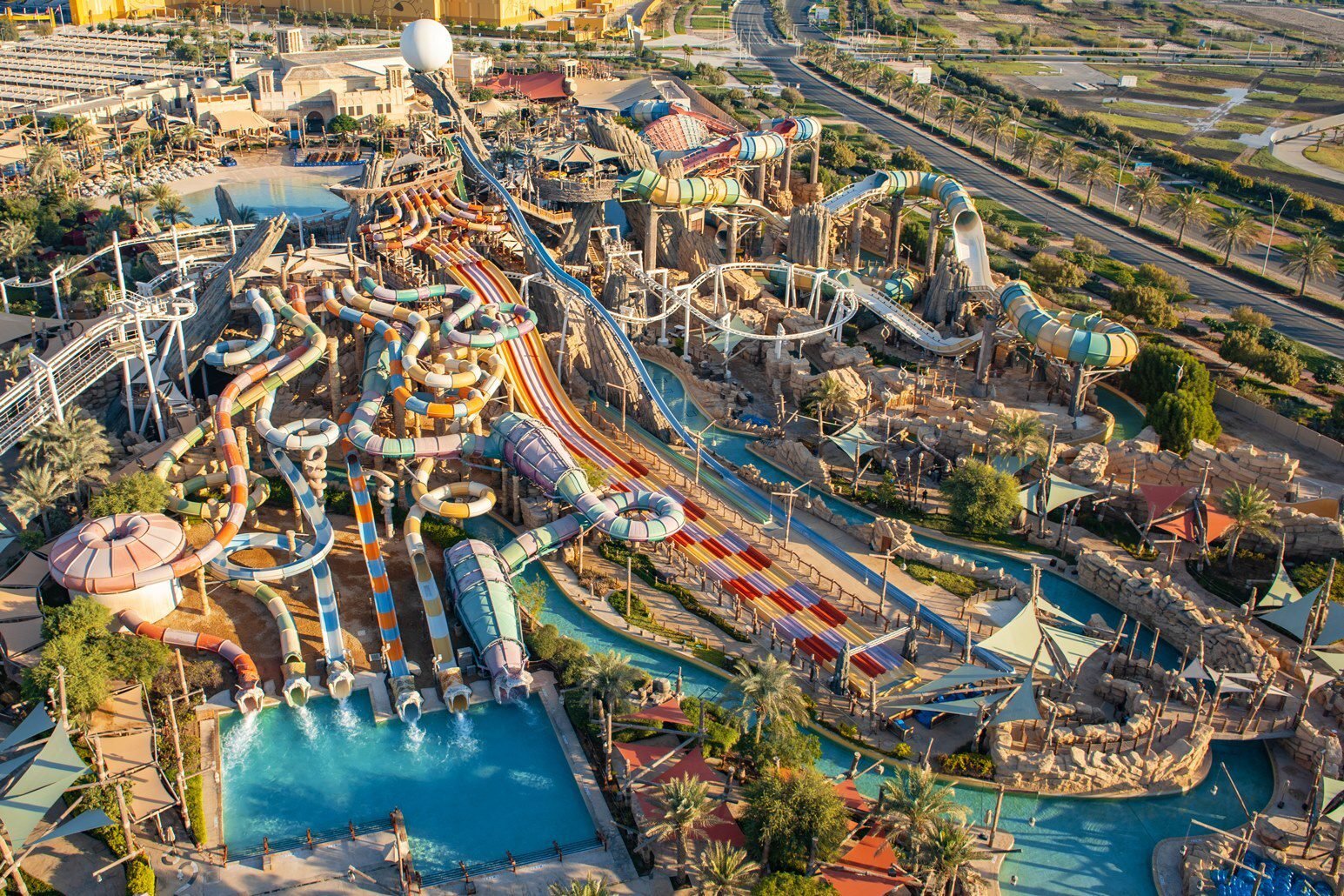 the Yas Water Park